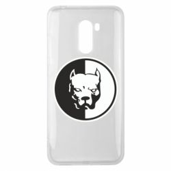 Чехол из раздела Собака Питбуль круг для Xiaomi Pocophone F1 - FATLINE Чехол из раздела Собака Питбуль круг для Xiaomi Pocophone F1