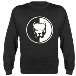 Свитшот унисекс Питбуль круг - FATLINE Свитшот унисекс Питбуль круг