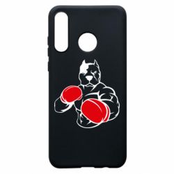 Чехол из раздела Бокс/Кикбоксинг Pitbull Boxing Logo для Huawei P30 Lite