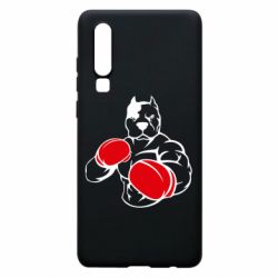 Чехол из раздела Бокс/Кикбоксинг Pitbull Boxing Logo для Huawei P30