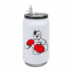 Термобанка 350ml Pitbull Boxing Logo