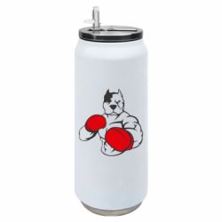 Термобанка 500ml Pitbull Boxing Logo