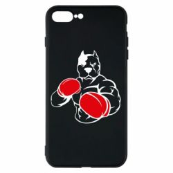 Чехол из раздела Бокс/Кикбоксинг Pitbull Boxing Logo для Apple iPhone 8 Plus