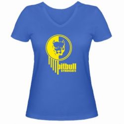 Женские футболки с V-образным вырезом - FATLINE