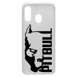 Чехол из раздела Собака Pitbull для Samsung A40 - FATLINE Чехол из раздела Собака Pitbull для Samsung A40