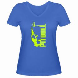 Жіночі футболки з V-подібним вирізом - FATLINE