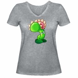 Женские футболки с V-образным вырезом - FATLINE