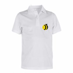 Детская футболка поло толстая пчелка - FATLINE Детская футболка поло толстая пчелка