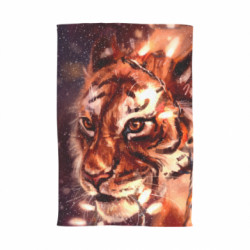 Полотенце Тигр и гирлянда