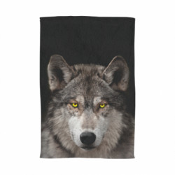 Полотенце Wolf with yellow eyes