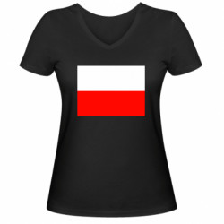 Женские футболки с V-образным вырезом - FATLINE
