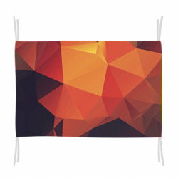 Флаг Polygon abstraction - FATLINE Флаг Polygon abstraction