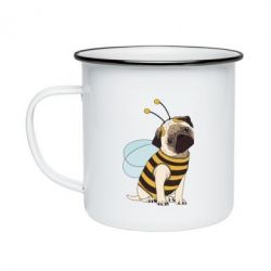 Кружка эмалированная Pug Bug - FATLINE Кружка эмалированная Pug Bug