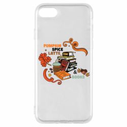 Чехол из раздела Любителям кофе Pumpkin Spice Latte & Books для Apple iPhone 8