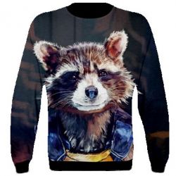 3D свитшот Raccoon