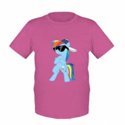 Детская футболка Rainbow Dash Cool - FATLINE Детская футболка Rainbow Dash Cool