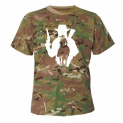 Футболки камуфляжные