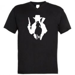 Мужские футболки с V-образным вырезом