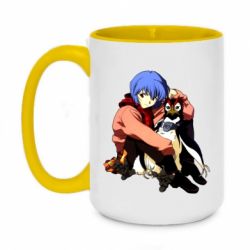 Кружки двоколірні 420ml