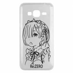 Чехол из раздела Re:Zero. Жизнь с нуля в альтернативном мире Rem Re:Zero для Samsung J3 2016 - FATLINE Чехол из раздела Re:Zero. Жизнь с нуля в альтернативном мире Rem Re:Zero для Samsung J3 2016