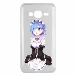 Чехол из раздела Re:Zero. Жизнь с нуля в альтернативном мире Rem для Samsung J3 2016 - FATLINE Чехол из раздела Re:Zero. Жизнь с нуля в альтернативном мире Rem для Samsung J3 2016