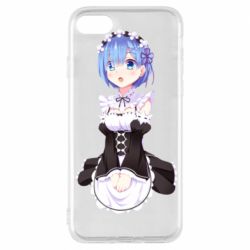 Чехол из раздела Re:Zero. Жизнь с нуля в альтернативном мире Rem для Apple iPhone 8 - FATLINE Чехол из раздела Re:Zero. Жизнь с нуля в альтернативном мире Rem для Apple iPhone 8