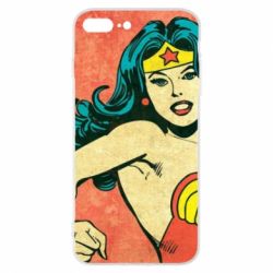 Чехол из раздела DC Retro Wonder Woman для Apple iPhone 7 Plus - FATLINE Чехол из раздела DC Retro Wonder Woman для Apple iPhone 7 Plus