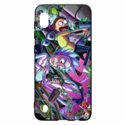 Чохол з розділу Рік і Морті Rick and Morty cartoon для Samsung A10 - FATLINE Чохол з розділу Рік і Морті Rick and Morty cartoon для Samsung A10
