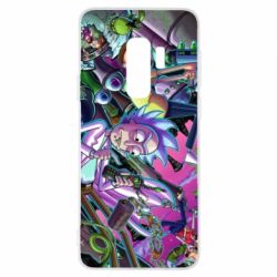 Чехол из раздела Рик и Морти Rick and Morty cartoon для Samsung S9+