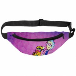 3D сумка-бананка Rick and Morty Miami - FATLINE 3D сумка-бананка Rick and Morty Miami