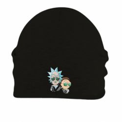 Шапка на флисе Rick and Morty on style - FATLINE Шапка на флисе Rick and Morty on style