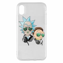 Чехол из раздела Мультфильмы Rick and Morty on style для Apple iPhone X/Xs - FATLINE Чехол из раздела Мультфильмы Rick and Morty on style для Apple iPhone X/Xs