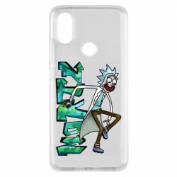 Чохол з розділу Рік і Морті Rick and text Morty для Xiaomi Mi A2 - FATLINE Чохол з розділу Рік і Морті Rick and text Morty для Xiaomi Mi A2