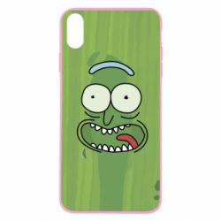 Чехол из раздела Мультфильмы Rick Cucumber для Apple iPhone X/Xs - FATLINE Чехол из раздела Мультфильмы Rick Cucumber для Apple iPhone X/Xs