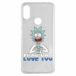 Чехол из раздела Рик и Морти Rick fuck you для Xiaomi Redmi Note 7