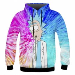 Мужские 3D худи - FATLINE