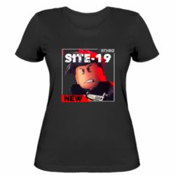 Женская футболка Roblax Site-19 - FATLINE Женская футболка Roblax Site-19