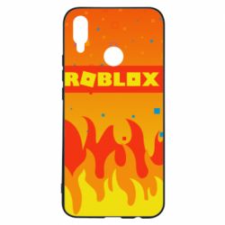Чехол из раздела Roblox Roblox and fire background для Huawei P Smart Plus 2018 - FATLINE Чехол из раздела Roblox Roblox and fire background для Huawei P Smart Plus 2018