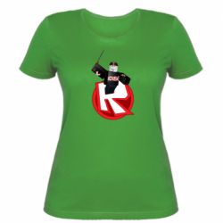 Женская футболка Roblox Hero - FATLINE Женская футболка Roblox Hero