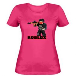 Женская футболка Roblox Sniper - FATLINE Женская футболка Roblox Sniper