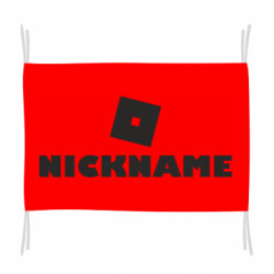 Флаг Roblox Your Nickaneme - FATLINE Флаг Roblox Your Nickaneme