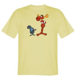 Мужская футболка Stedman Рокки и Бульвинкль