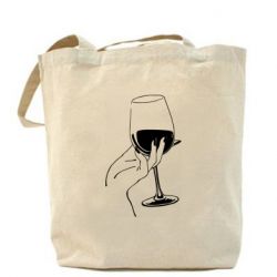 Шоппер Рука с бокалом