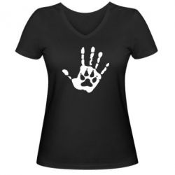 Жіночі футболки з V-подібним вирізом - FATLINE