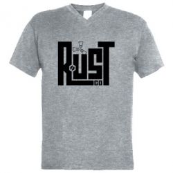 Мужские футболки с V-образным вырезом