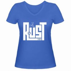 Женские футболки с V-образным вырезом - FATLINE