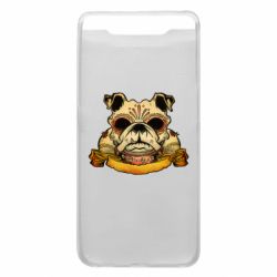 Чехол из раздела Бульдог Сахарный бульдог для Samsung A80 - FATLINE Чехол из раздела Бульдог Сахарный бульдог для Samsung A80