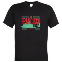 Мужские футболки с V-образным вырезом