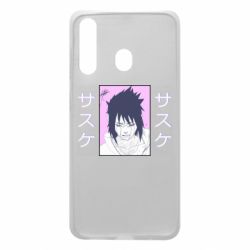 Чехол из раздела Авторские принты Saske Naruto and hieroglyphs для Samsung A60 - FATLINE Чехол из раздела Авторские принты Saske Naruto and hieroglyphs для Samsung A60