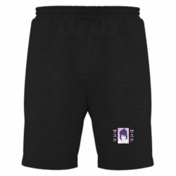 Мужские шорты Saske Naruto and hieroglyphs - FATLINE Мужские шорты Saske Naruto and hieroglyphs